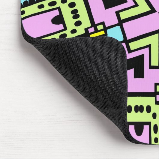 漫画万華鏡のように千変万化するパターン02 マウスパッド (コーナー)