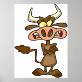 漫画不機嫌牛 ポスター (正面)