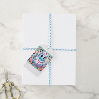 漫画不気味幽霊ナース：ハロウィーンアート ギフトタグ