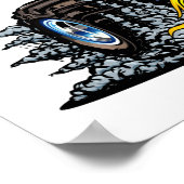 漫画乳母車 ポスター (角)