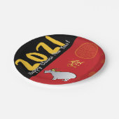 漫画伝統的中国のOx 2021年PP ペーパープレート (アングル)