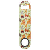 漫画動物が付いているパターン スピード栓抜き (裏面)