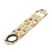 漫画動物が付いているパターン スピード栓抜き (裏面アングル)