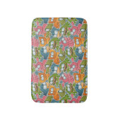 漫画動物が付いているヴィンテージパターン バスマット (正面縦)