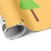 漫画動物テーマ包装紙 ラッピングペーパー (ロールコーナー)