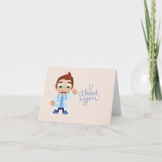 漫画医者タンありがとう サンキューカード (正面)