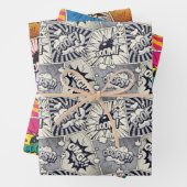 漫画吹き出しアーポップ・アートのト ラッピングペーパーシート (インサイチュ)