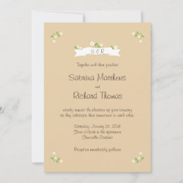 漫画図解入りの、写真付きのカップルポートレート結婚ズ 招待状