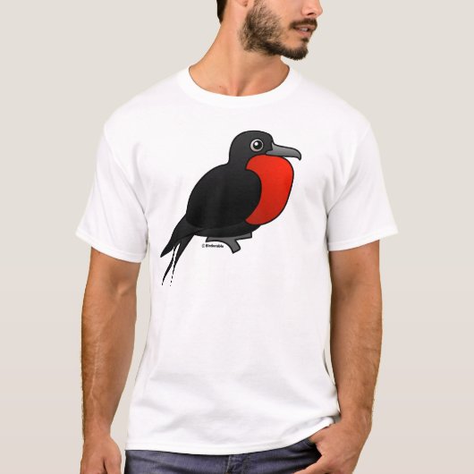 漫画壮麗なFrigatebird Tシャツ (正面)