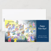 漫画天使のハイホリデー写真カードです シーズンカード (正面/裏面)