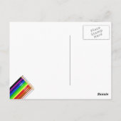 漫画女 ポストカード (裏面)