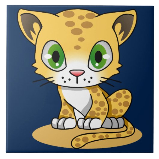 漫画子猫 タイル (正面)