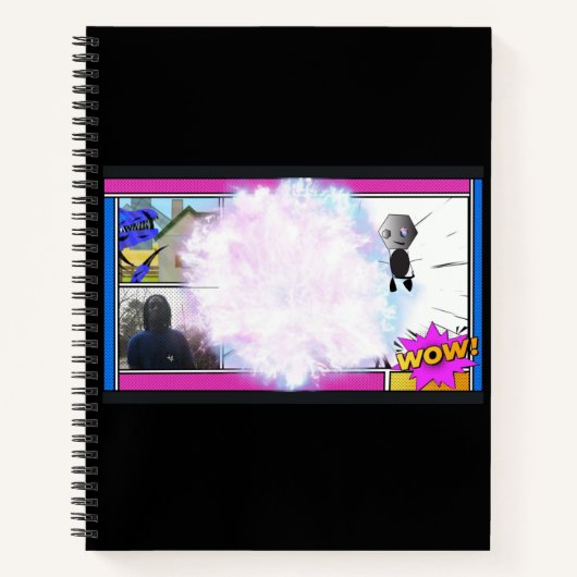 漫画学校の写真集 ノートブック (正面)