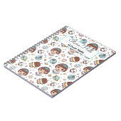 漫画宇宙のバックトゥスクール用品教師 ノートブック (左側)