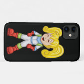 漫画宇宙キッズ/ガール Case-Mate iPhoneケース (裏面(横))