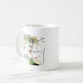 漫画家が贈り物おもしろい&ティーを渡す コーヒーマグカップ (正面左)