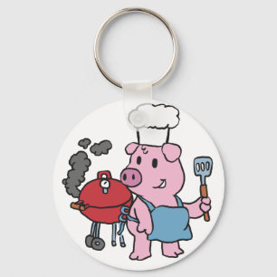 漫画家がbbqを作る 背景色を選択 キーホルダー