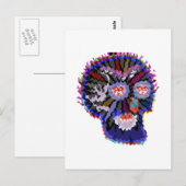 漫画幽霊スカルハロウィーン ポストカード (正面/裏面)