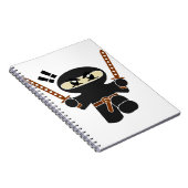 漫画忍者キャラクター ノートブック (右側)