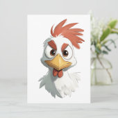 漫画怒チキン頭 招待状 (スタンド正面)