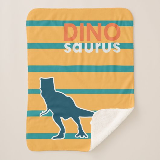 漫画怒Tレックス恐竜の少年 シェルパブランケット (正面)