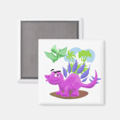 漫画恐竜 マグネット (正面/裏面)