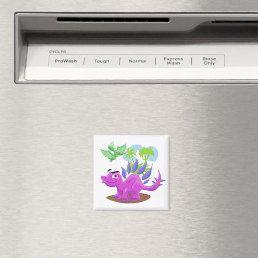漫画恐竜 マグネット (インサイチュ (食洗機))