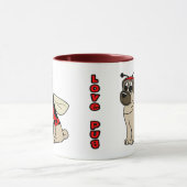 漫画愛パグのマグ マグカップ (中央)