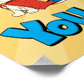 漫画感動的引用文漫画ブックタイポグラフィ ポスター (角)