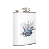 漫画戦闘機飛行機 フラスク (右)