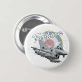 漫画戦闘機飛行機 缶バッジ (正面&裏面)