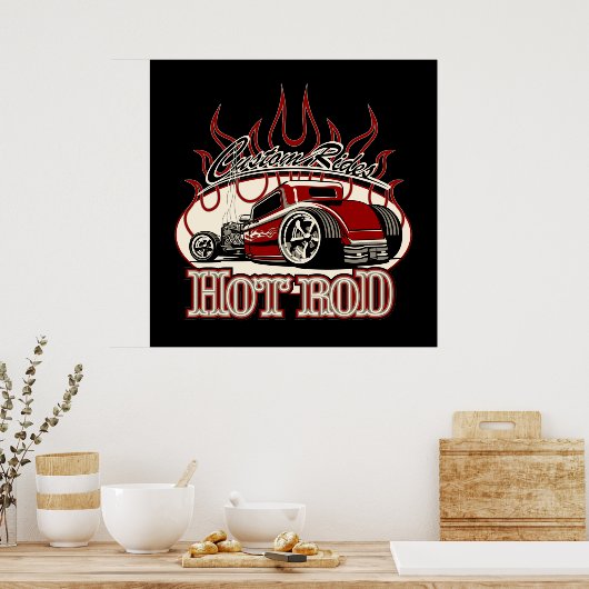 漫画改造 ポスター (キッチン)