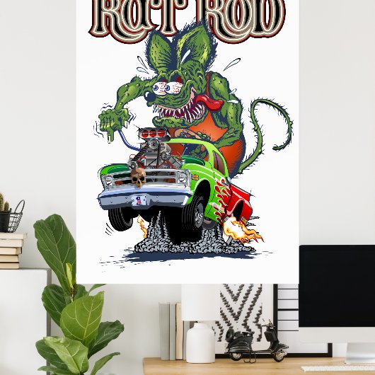 漫画改造 ポスター (ホームオフィス)