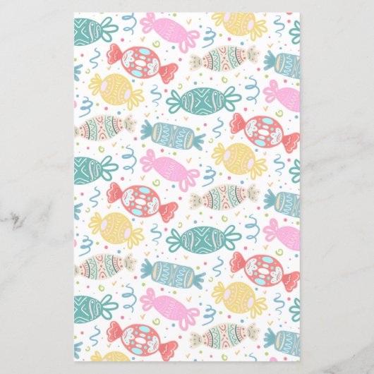 漫画数々の色のフェスティバル菓子 (裏面)