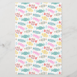 漫画数々の色のフェスティバル菓子