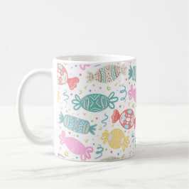 漫画数々の色のフェスティバル菓子 コーヒーマグカップ