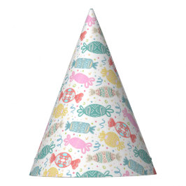 漫画数々の色のフェスティバル菓子 パーティーハット