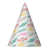 漫画数々の色のフェスティバル菓子 パーティーハット (左)