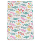 漫画数々の色のフェスティバル菓子 ミディアムペーパーバッグ (正面)