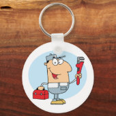 漫画整備士キーチェーン キーホルダー (正面)