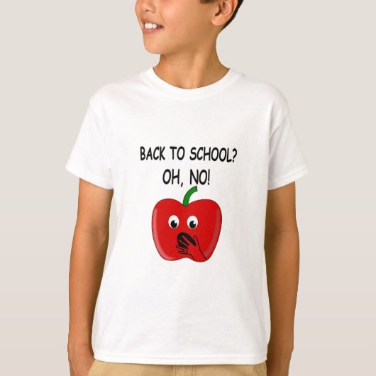 漫画新学期Apple Tシャツ (正面)