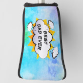 漫画最高のパパエバパーソナライズされたルフヘッドカバー ゴルフヘッドカバー (回転90)