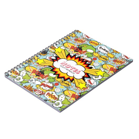 漫画本のことわざのノート ノートブック (左側)