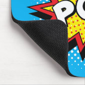 漫画本のスタイルのカラフルの捕虜 マウスパッド (コーナー)