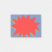 漫画本のスーパーヒーローは負かします ポストイット (正面)