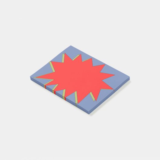 漫画本のスーパーヒーローは負かします ポストイット (アングル)