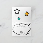 漫画本のパーティー! サンキューカード (内部)