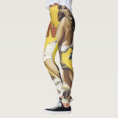 漫画本のレギング レギンス (左)