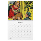 漫画本のロマンス2018年9月 カレンダー (3月 2027)