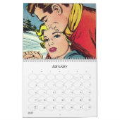 漫画本のロマンス2018年9月 カレンダー (1月 2027)